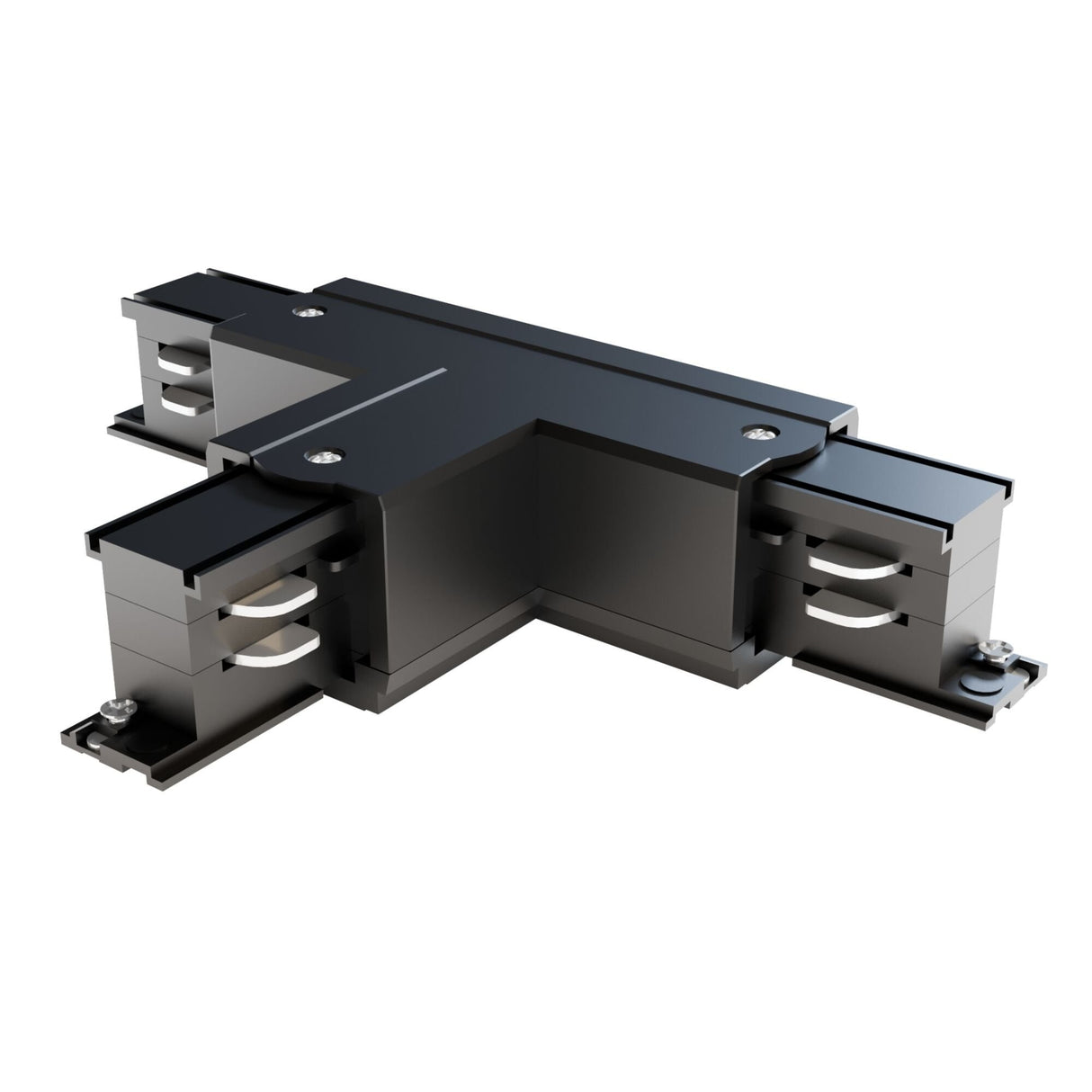 Trinity Black Track Lighting Accessory for Three-Phase Systems