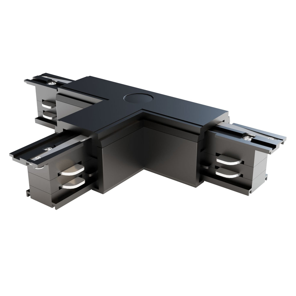 Trinity Black Track Lighting Accessory for Three-Phase Surface Systems
