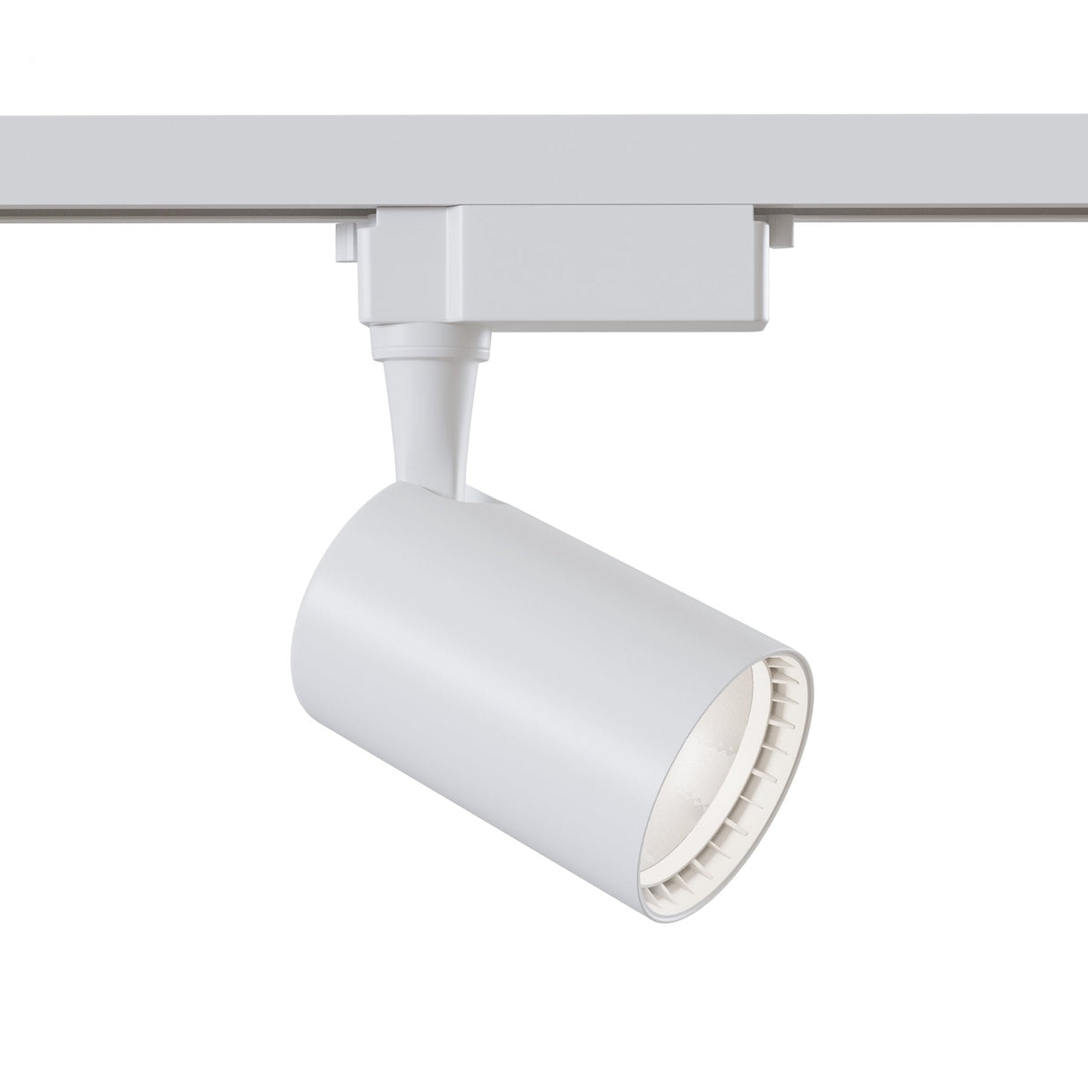 Unity Vuoro Single Circuit Track Lighting Fixture - Sleek White Design