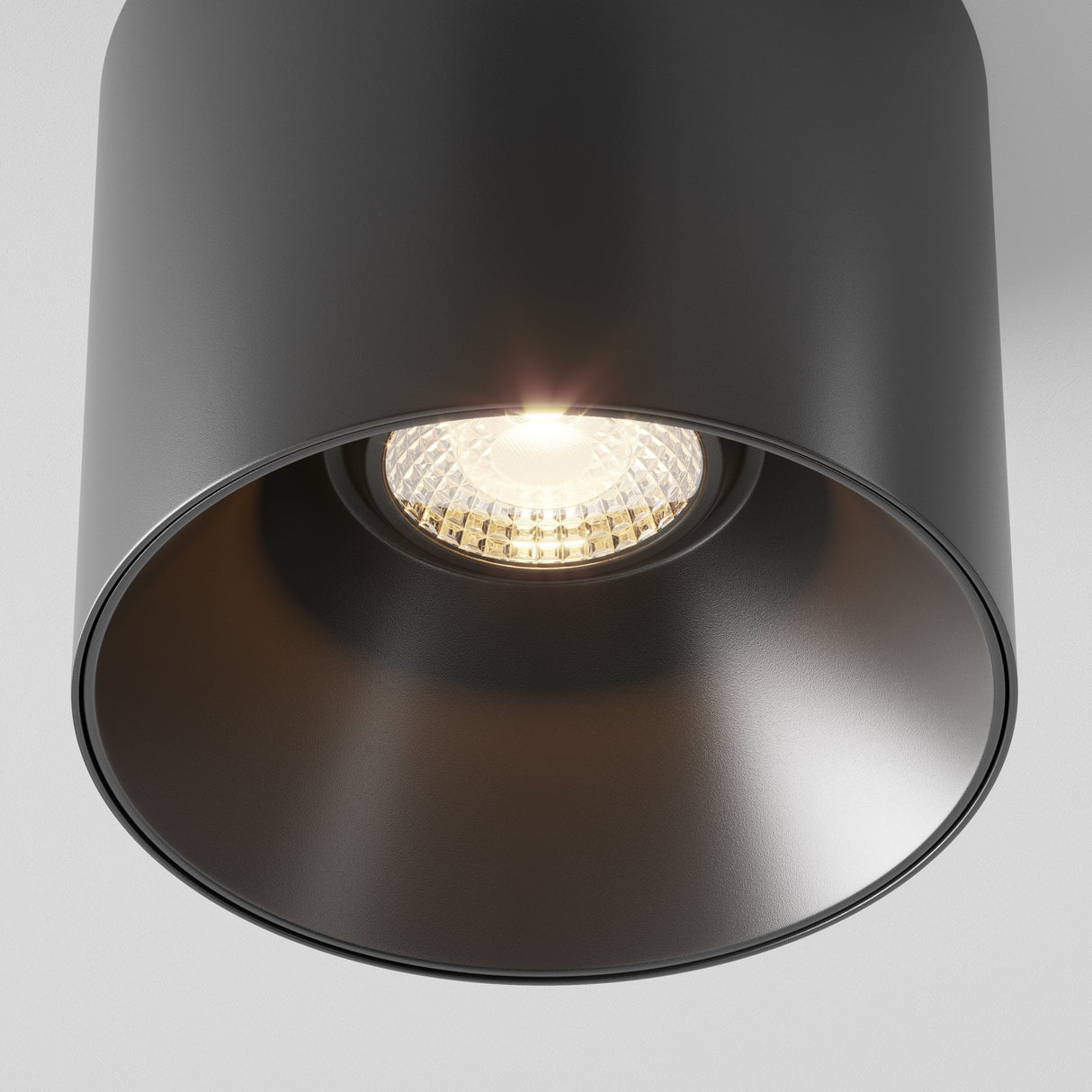 Alfa LED Ceiling & Wall Lamp in Sleek Black Design