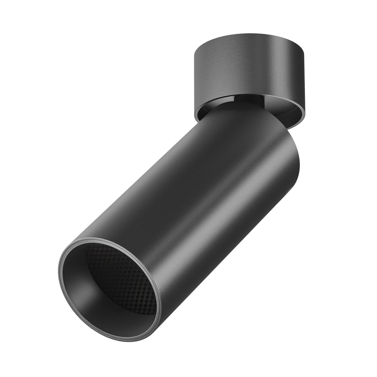 Sleek Black FOCUS LED Ceiling Lamp by Maytoni