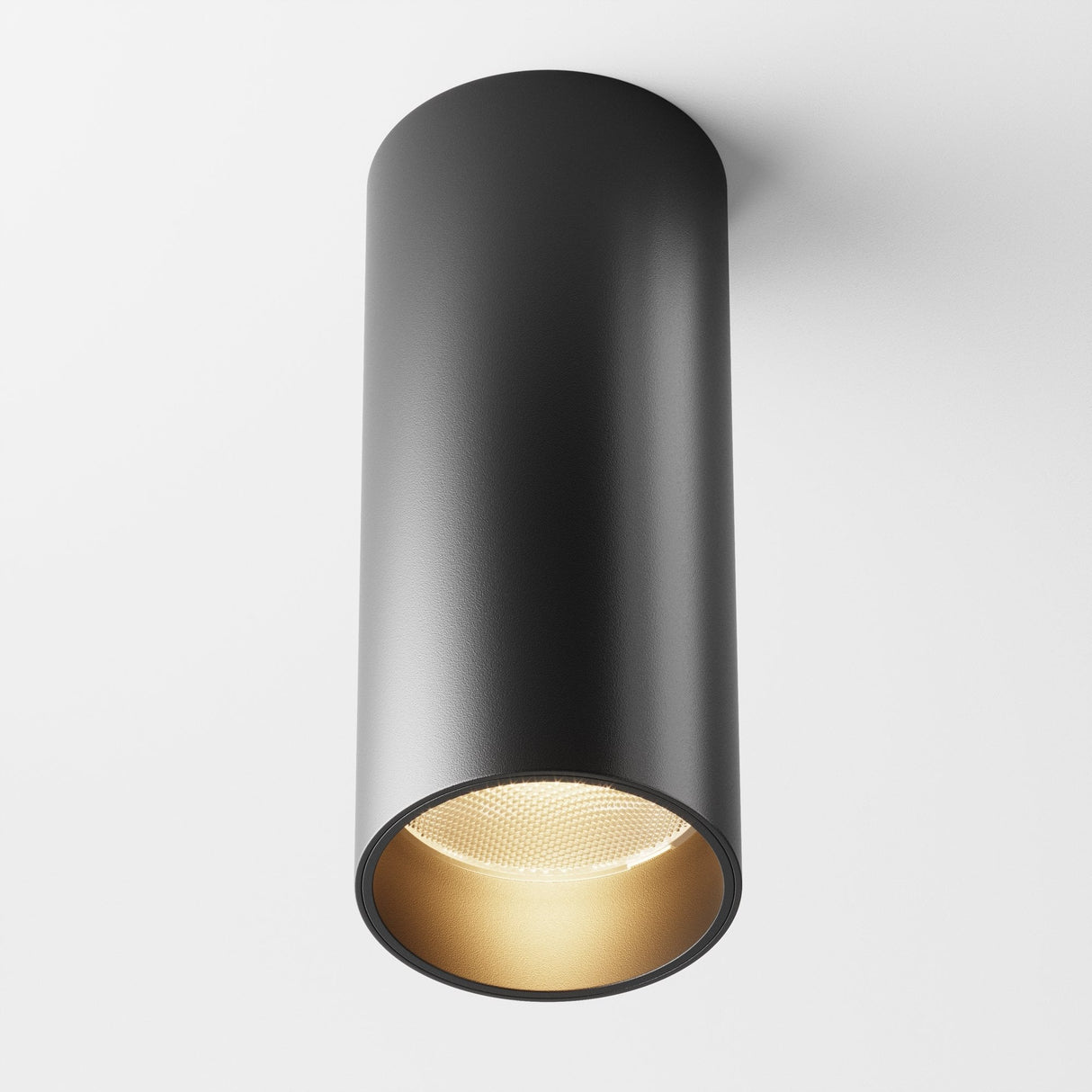 Sleek Black LED Ceiling Light - FOCUS Series
