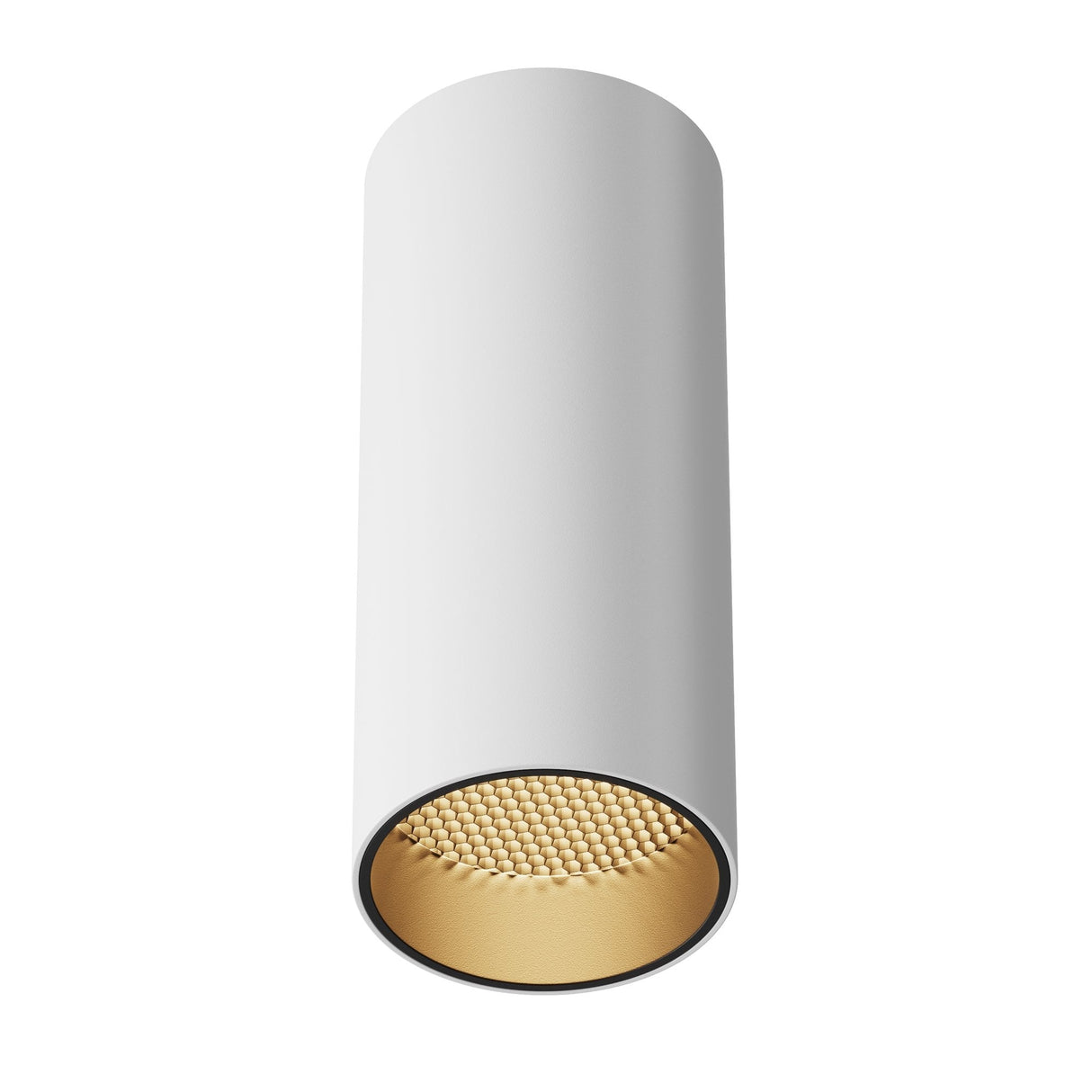 White FOCUS LED Ceiling Lamp - Modern Aluminum Design