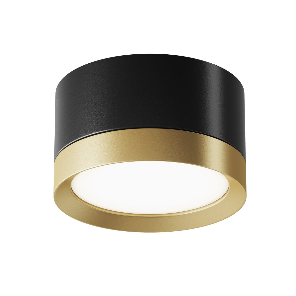 Elegant Black and Gold Ceiling Lamp - Hoop Series