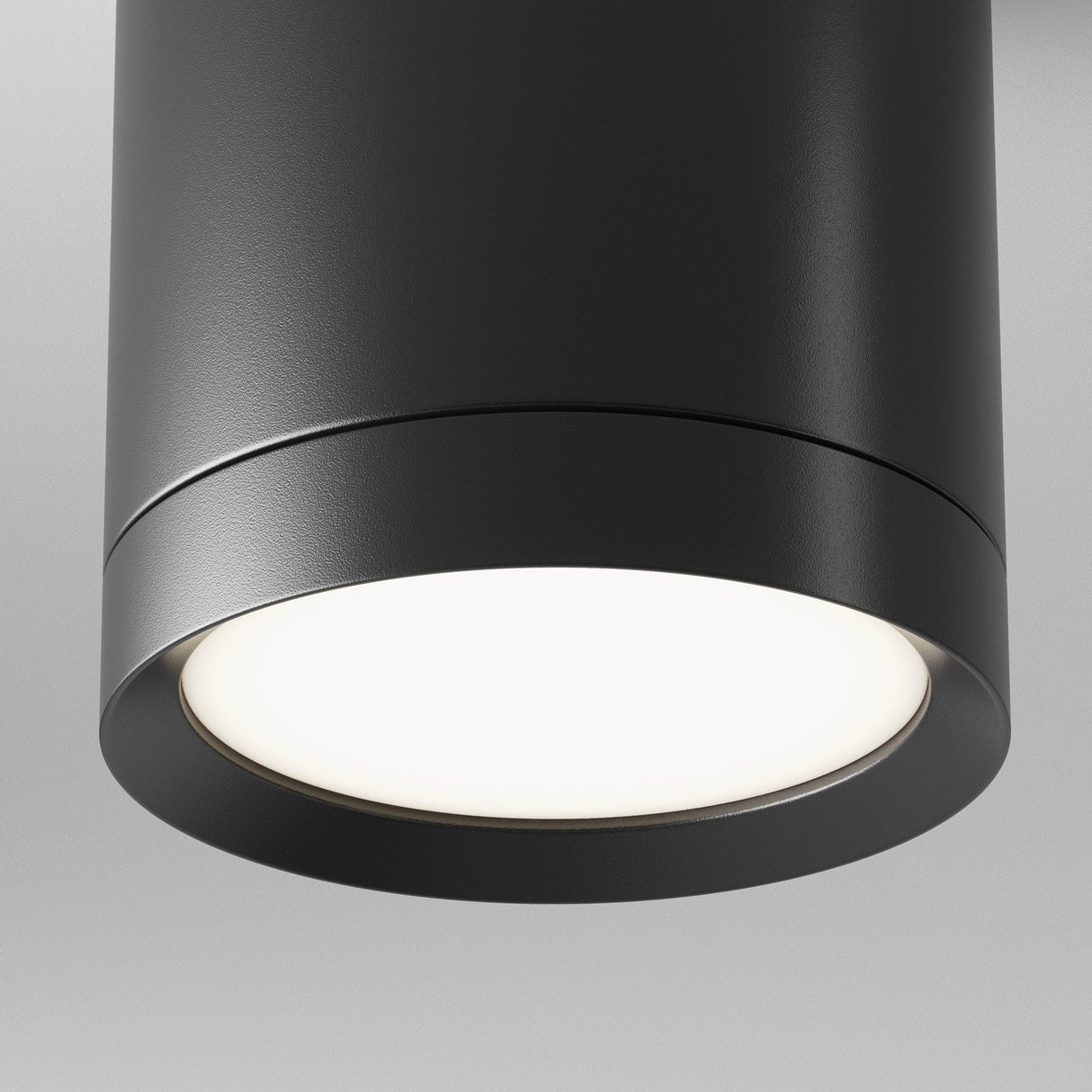Elegant Black Ceiling & Wall Hoop Light Fixture