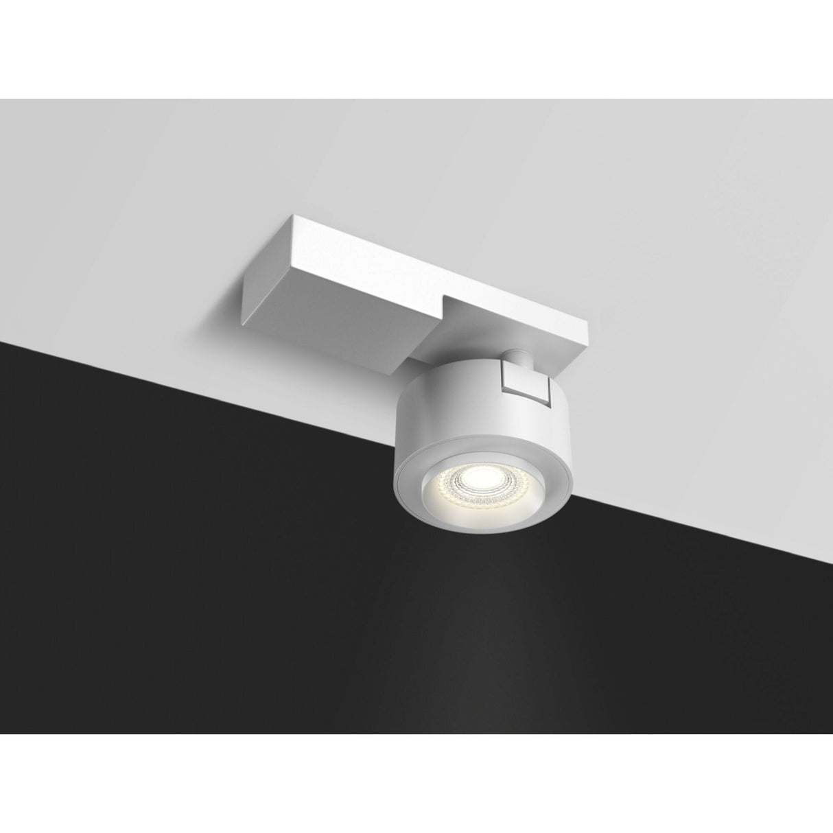 Sleek White Treo Ceiling & Wall Lamp - Modern Illumination Solution