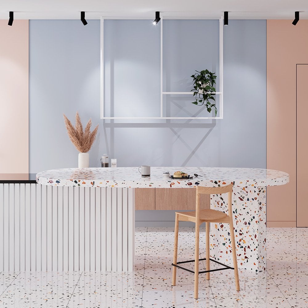 Sleek Black Dafne Ceiling Light - Modern Aluminum Design