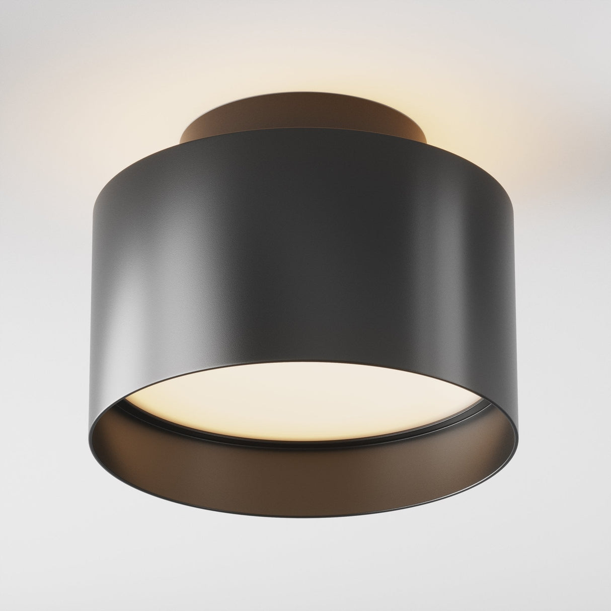 Black Aluminum Planet Lamp - Modern Surface Mounted Ceiling Light