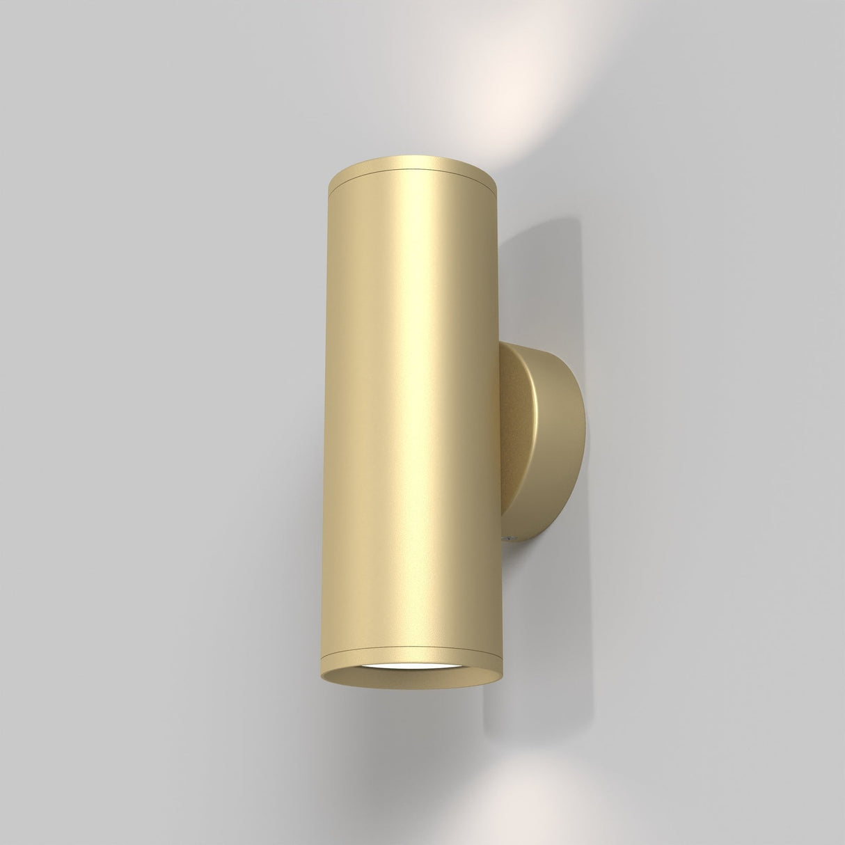 Matt Gold FOCUS S Wall Lamp - Modern Minimalist Design