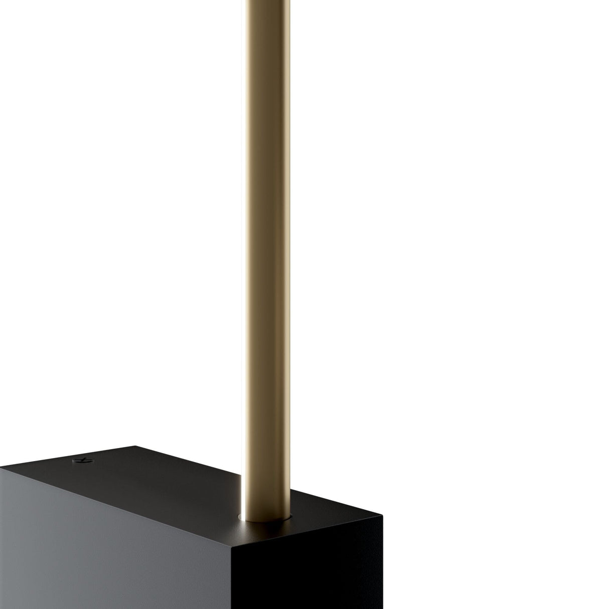 Sleek Black and Gold Wall Lamp - Modern Minimalist Design