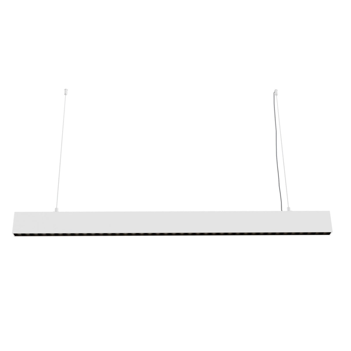 Elegant White Linear Pendant Lamp