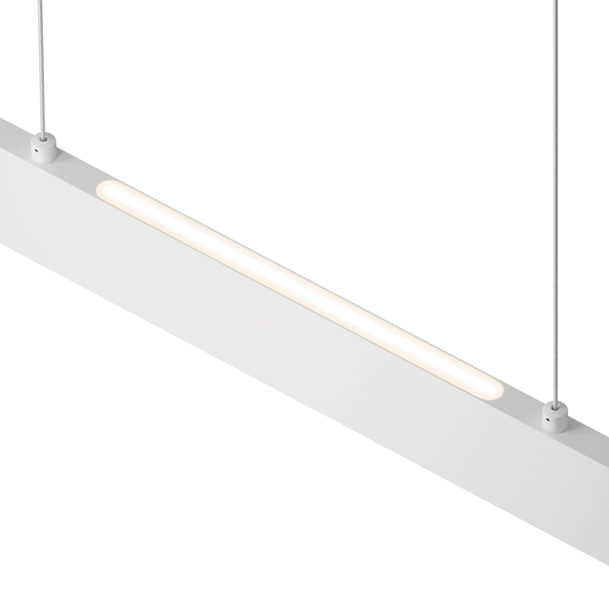Contemporary White Step Pendant Lamp by Maytoni