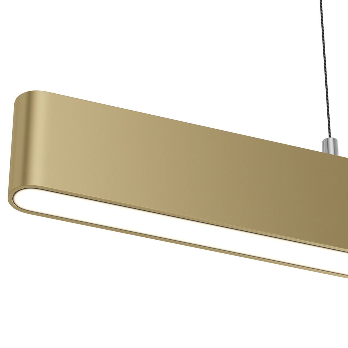 Elegant Gold Step Pendant Lamp with Dual Light Sources