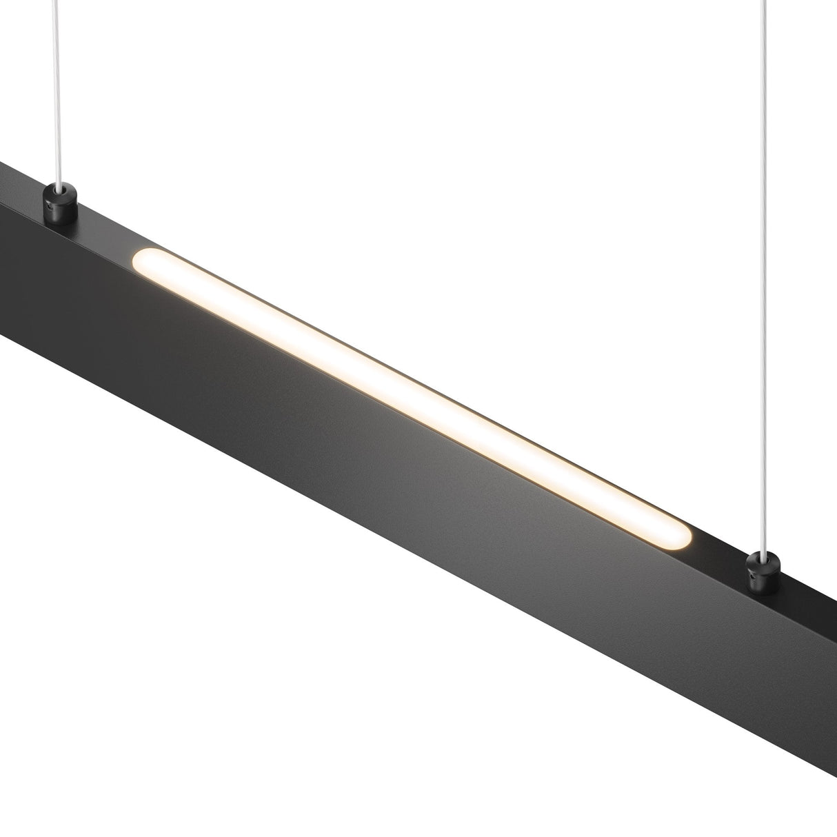 Sleek Step Pendant Lamp - Black Finish