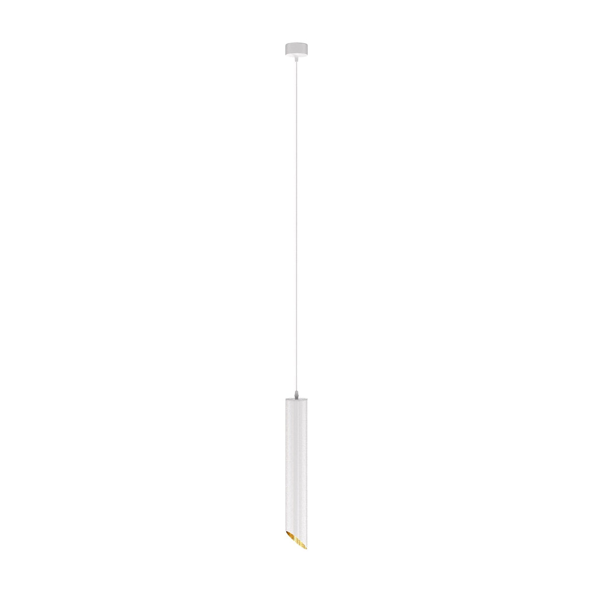 Elegant Lipari Pendant Lamp - White and Gold Design