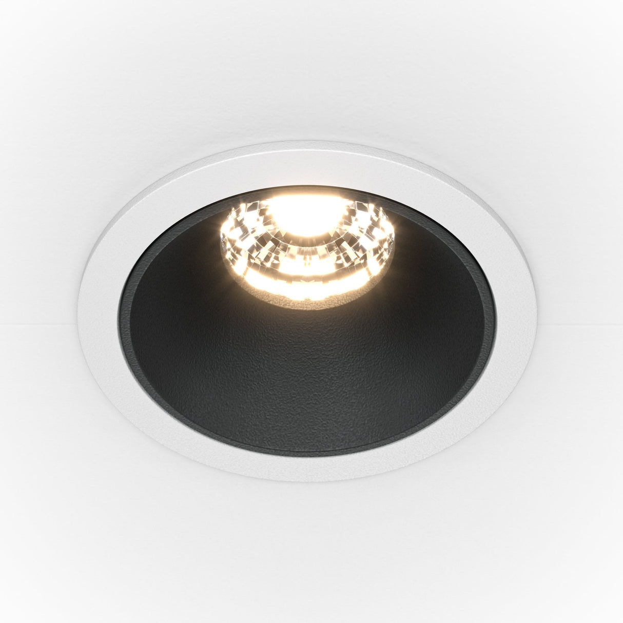Alfa Series LED Downlight - Dual Tone White and Black