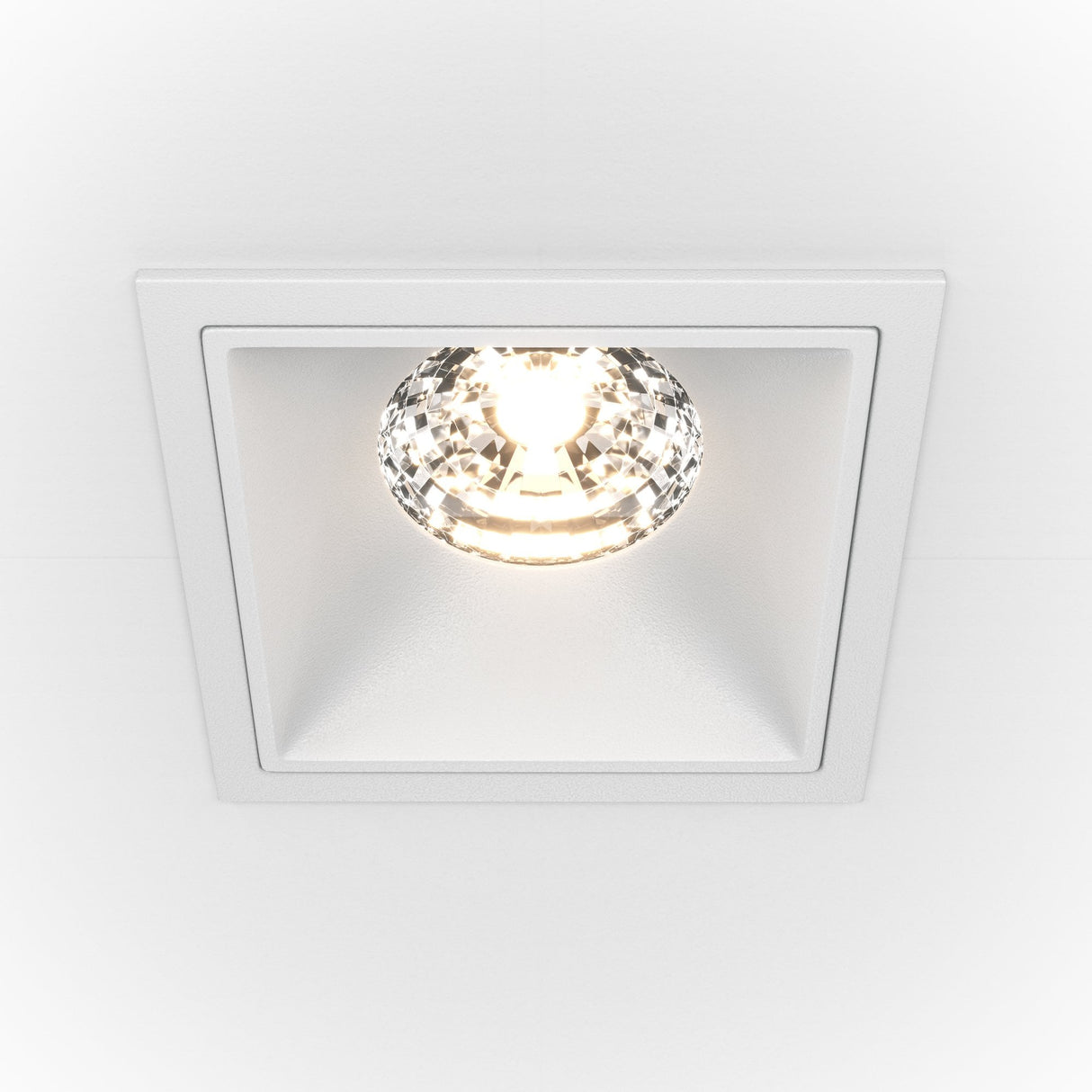 Alfa LED Recessed Downlight - Sleek White Design