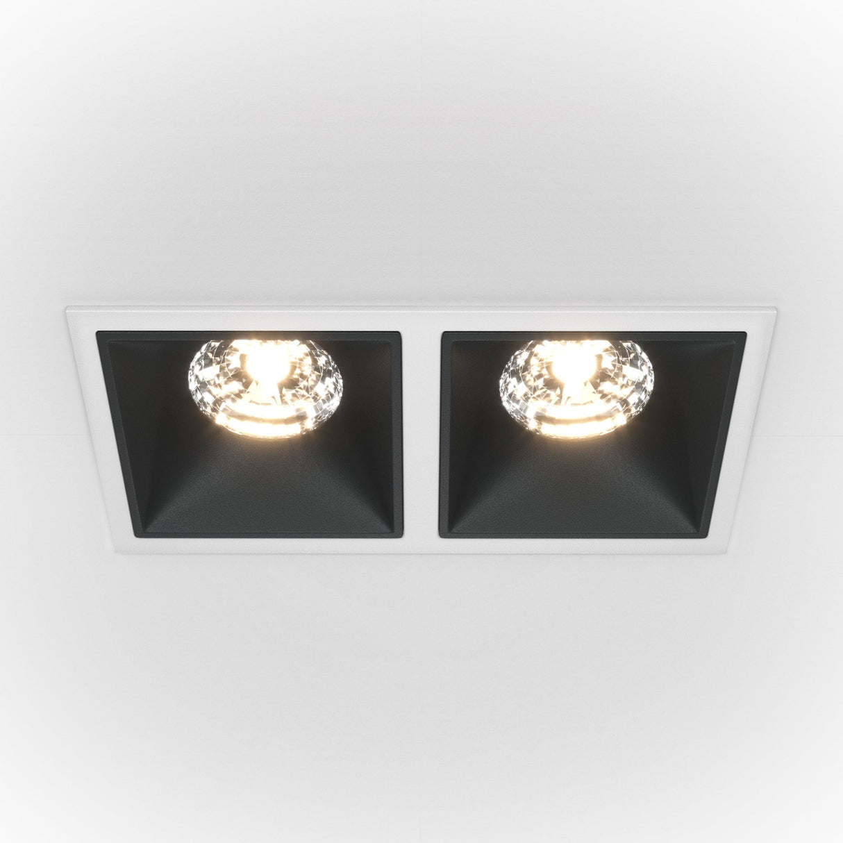 Alfa 30W LED Downlight (3K) - Sleek White and Black Design