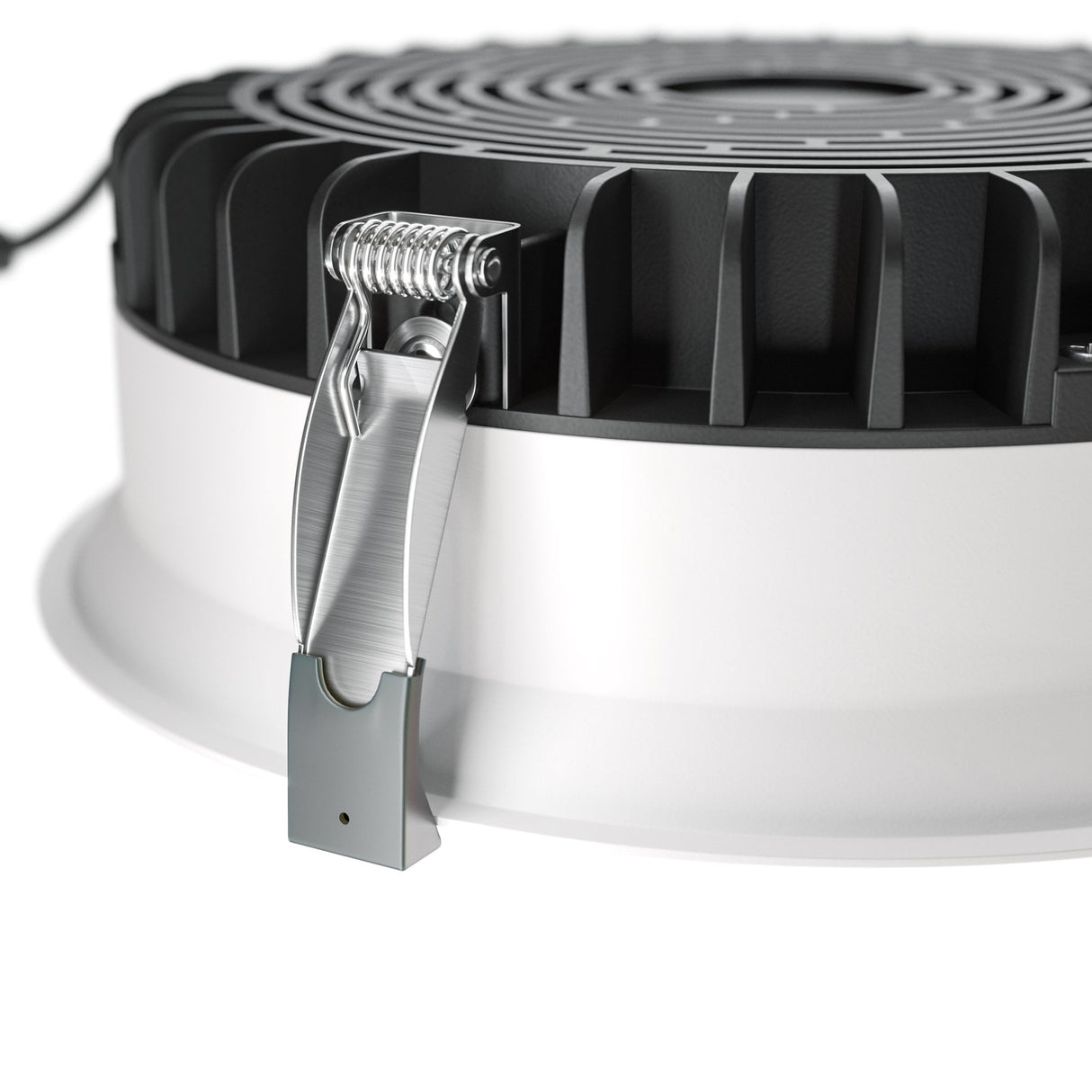 Sleek White Okno Downlight - Modern Recessed Lighting