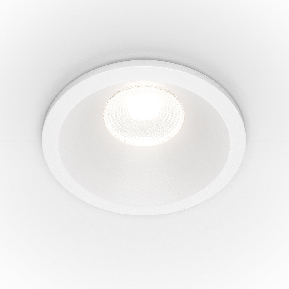Zoom Recessed LED Downlight - Sleek White Finish