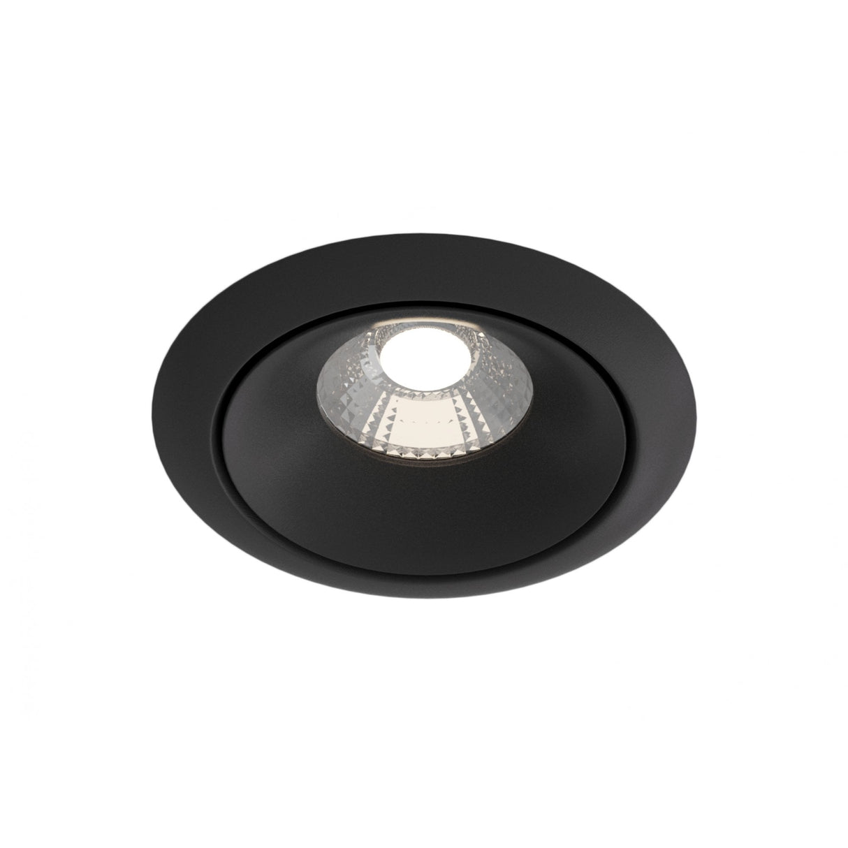 Yin Series Black Aluminium Recessed Downlight by Maytoni Technical
