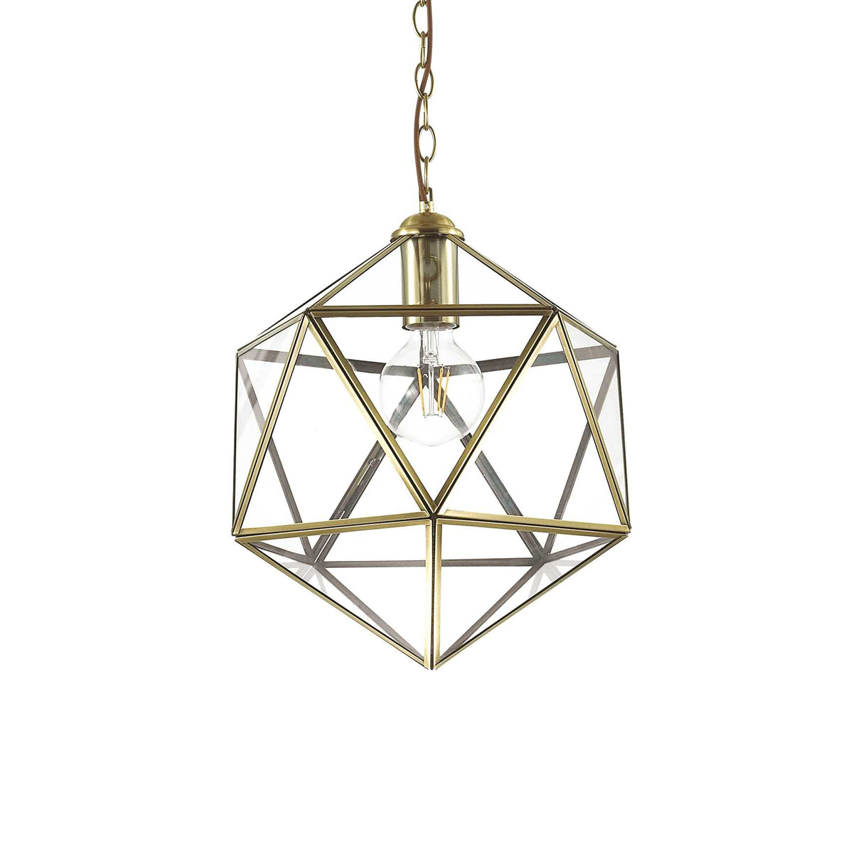 Elegant DECA One-Bulb Pendant Light