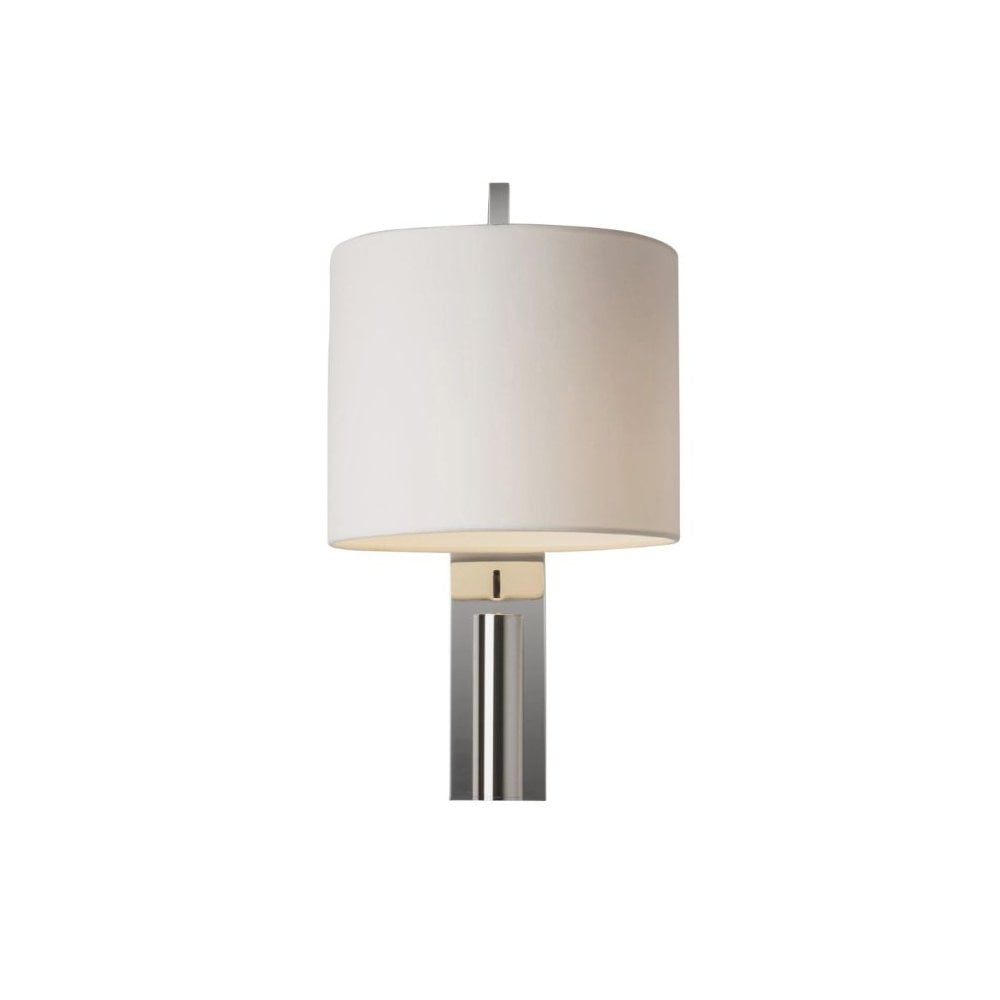 Ravello Polished Chrome Wall Light with Integrated LED Reading Lamp