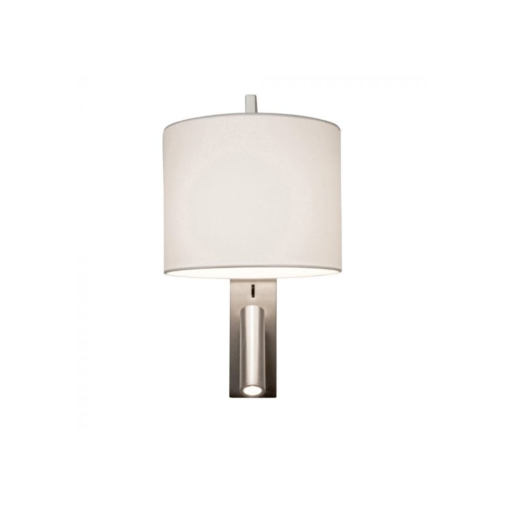 Ravello Sophisticated Nickel Wall Light with Energy-Efficient LED Feature