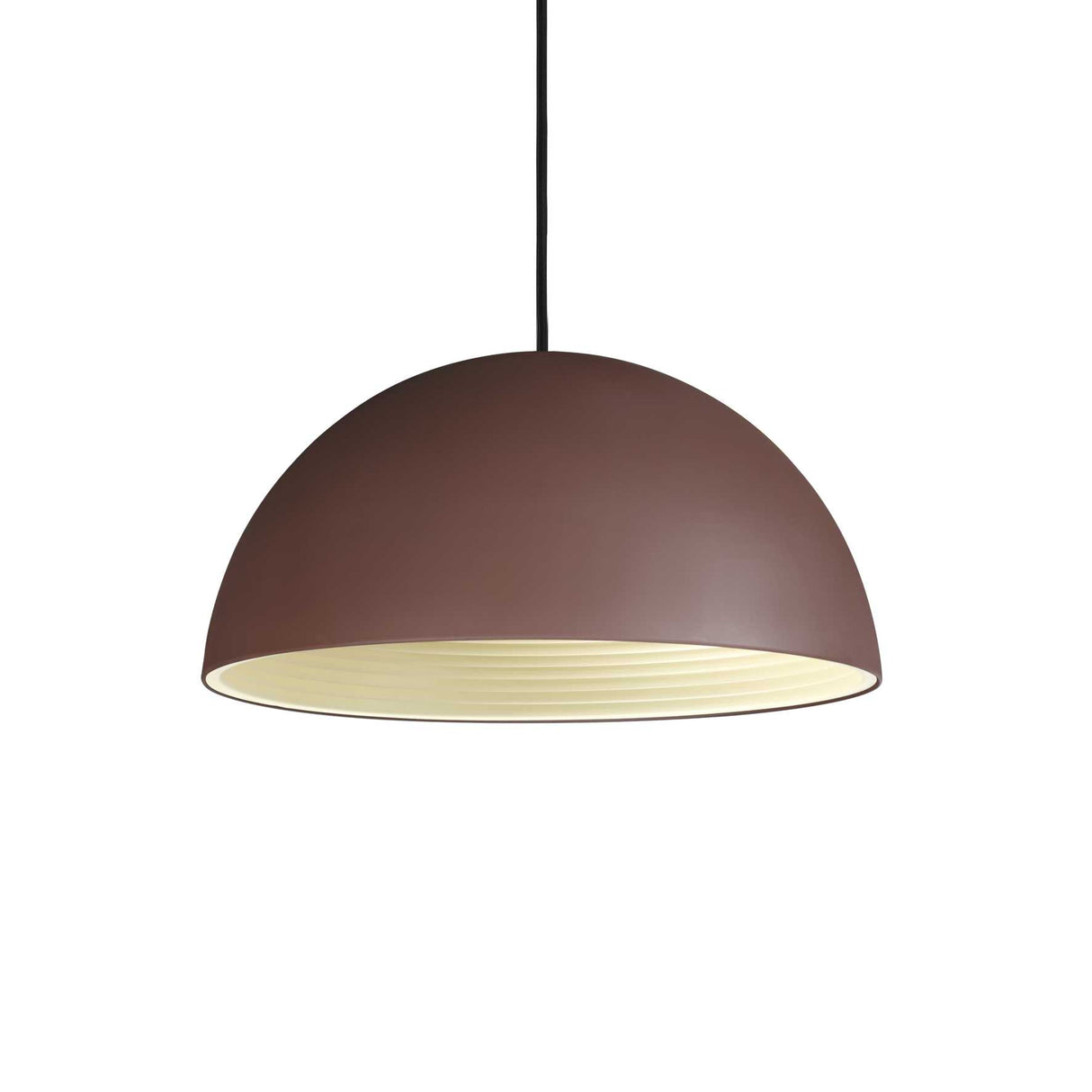 Coffee Hue Pendant Light - Single Bulb Design D40