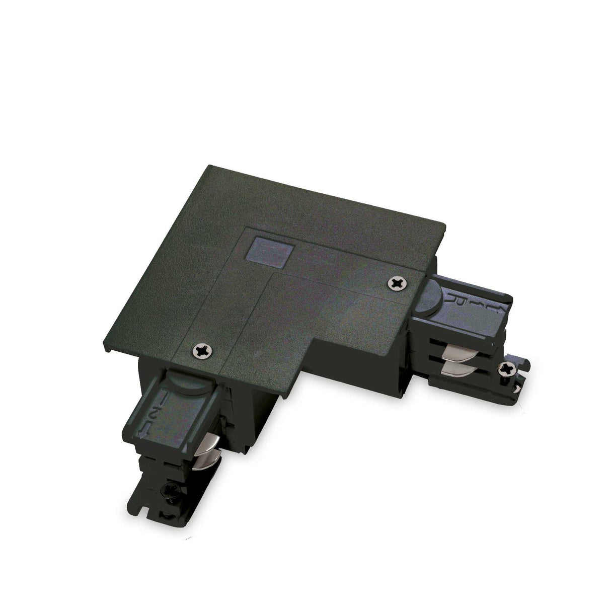 Link Trim L-Connector Right with On-Off Switch in Black