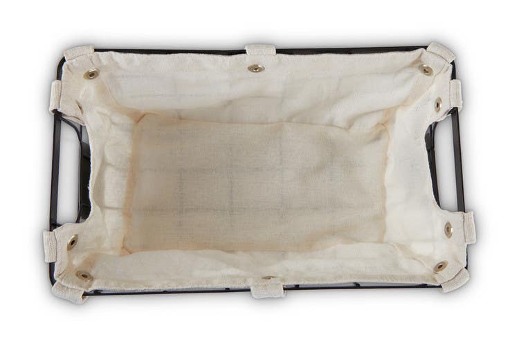 Harga Small Matte Black Wire Storage Basket