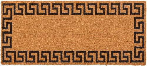 Filta Greek Key Design Extra Large Coir Doormat