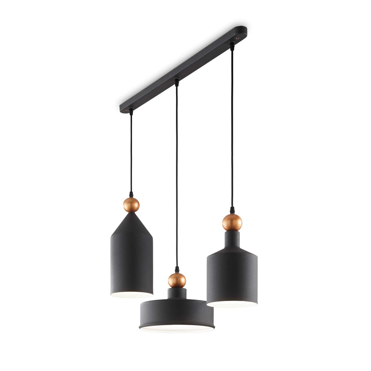 TRIADE Triple-Bulb Pendant Luminaire