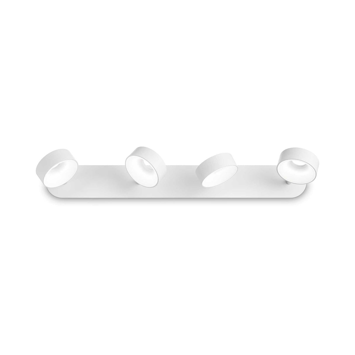 Contemporary Quad-Bulb Ceiling Fixture