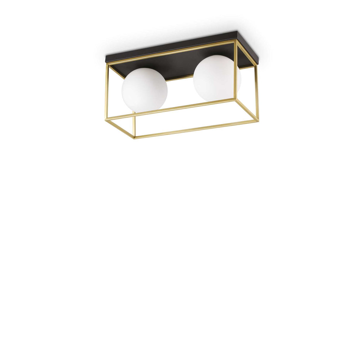 Elegant Brass Duo Light Fixture - LINGOTTO Design