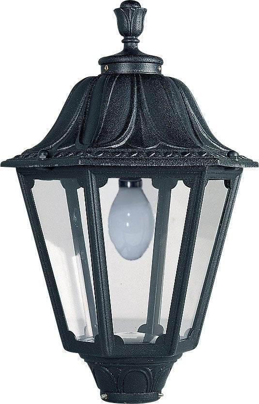 Noemi 11W E27 LED CCT, Classic Lantern Head, Black/Clear