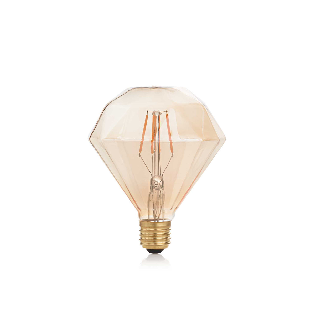 Amber Diamond E27 LED Bulb - 4W 1800K