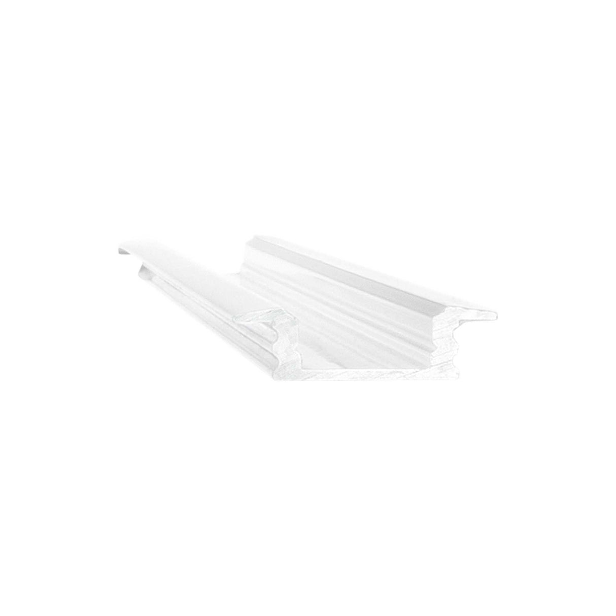 Sleek White Linear Trim Light - 3000mm D25xD5