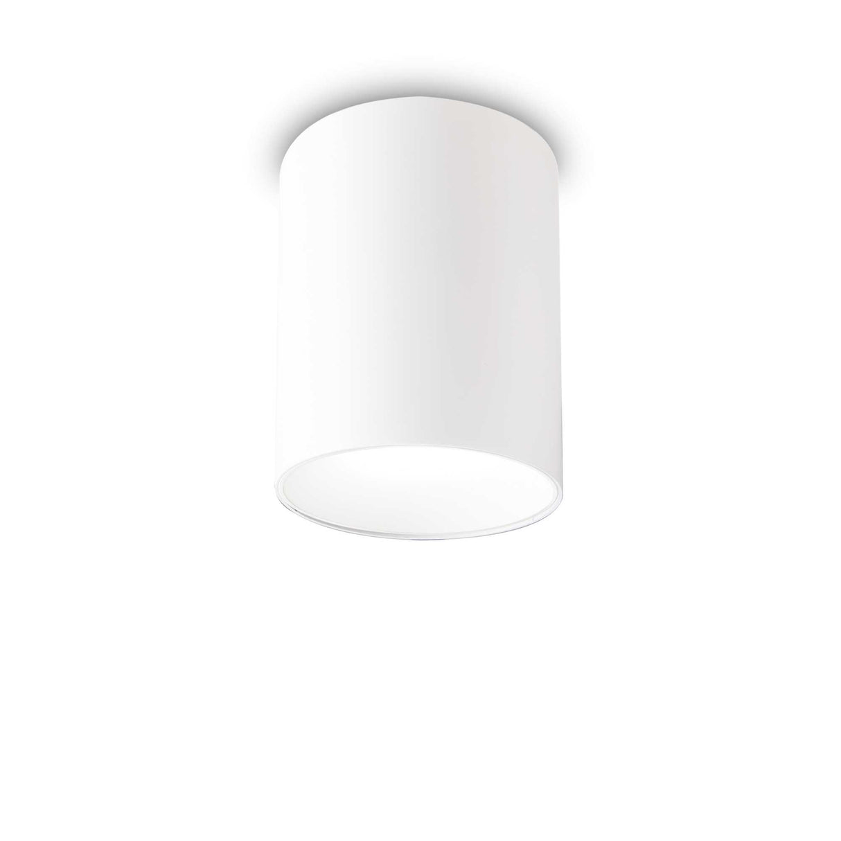 Nitro White Round Flush Ceiling Light