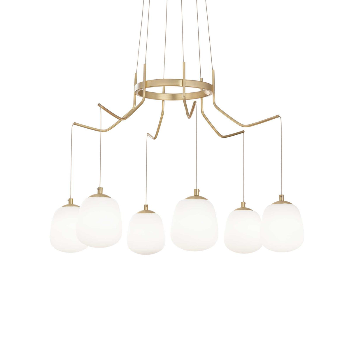 Radiant Carousel 6-Light Pendant Fixture