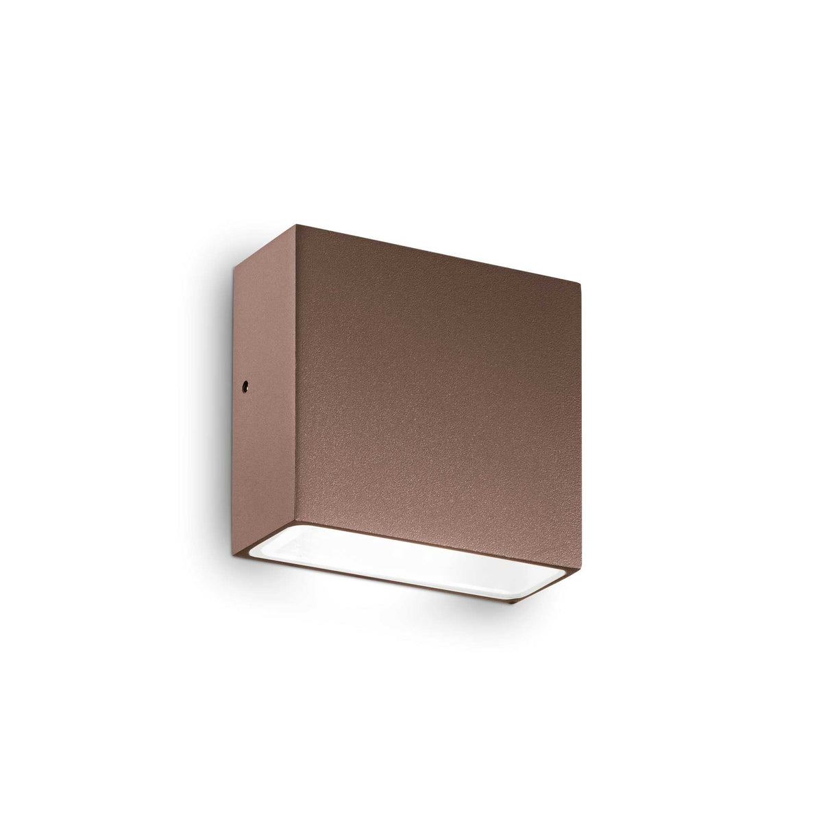 Coffee-Colored TETRIS-1 Single Bulb Wall Sconce