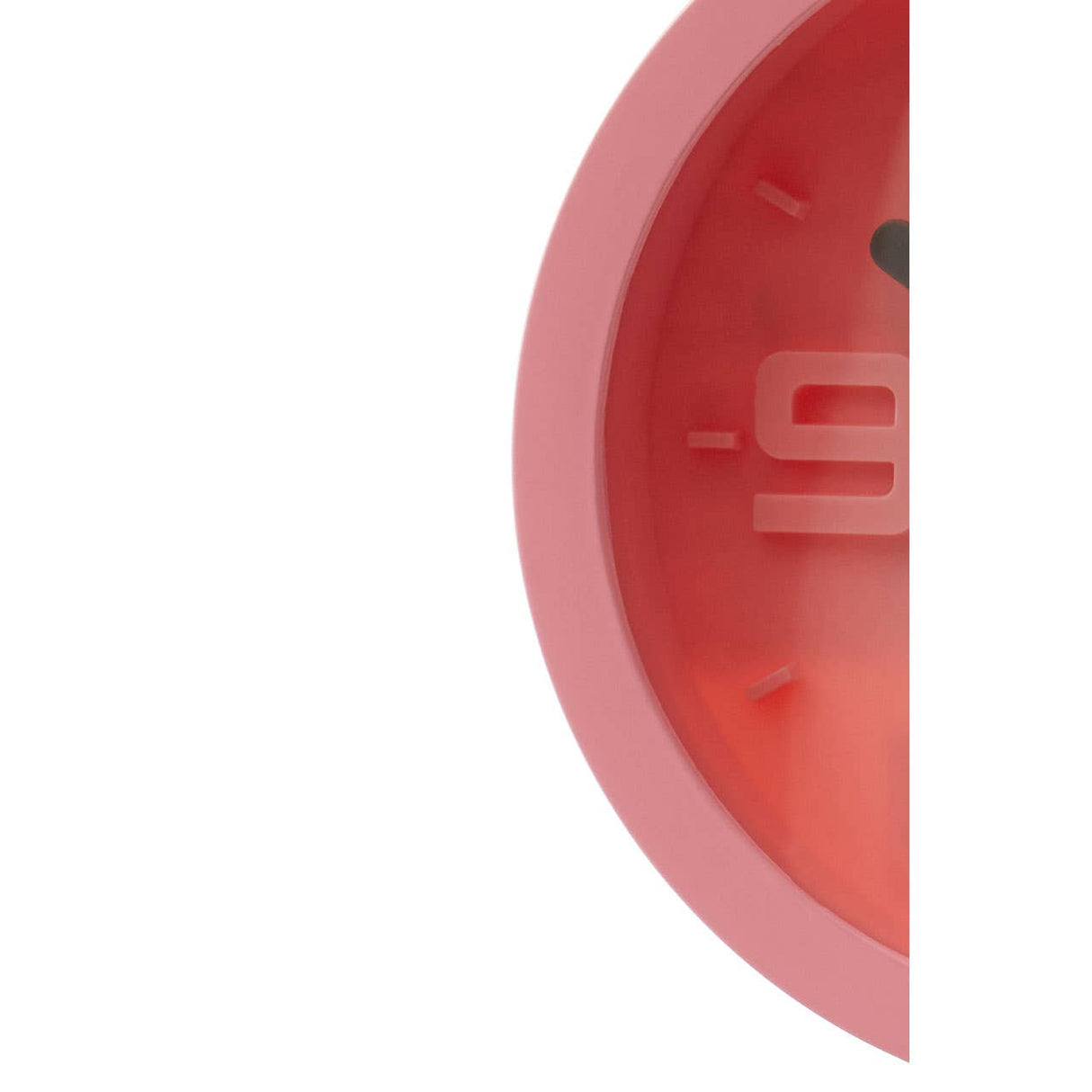 Elko Pink Finish Embossed Wall Clock