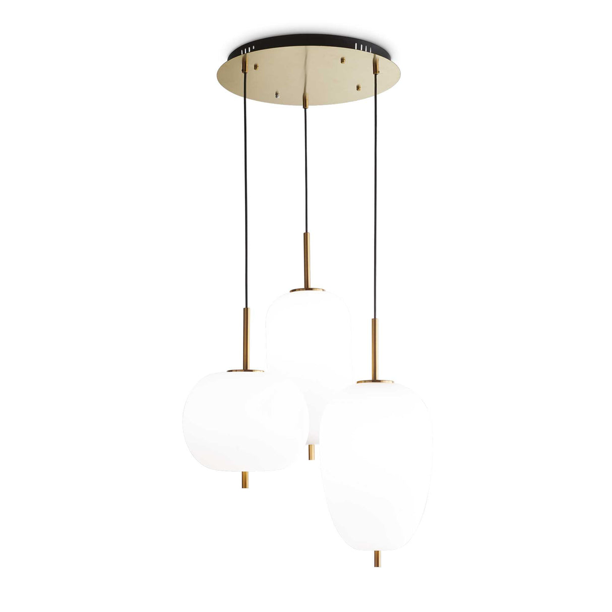 UMILE Triple-Bulb Pendant Light