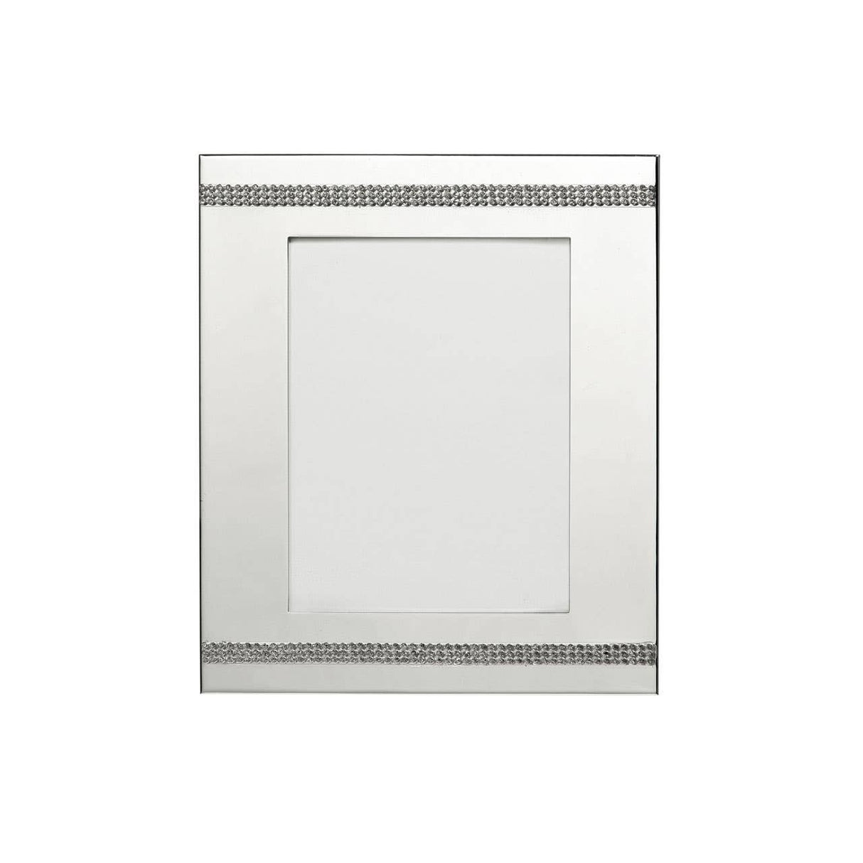 Silver Plate Steel 4 X 6" Photo Frame