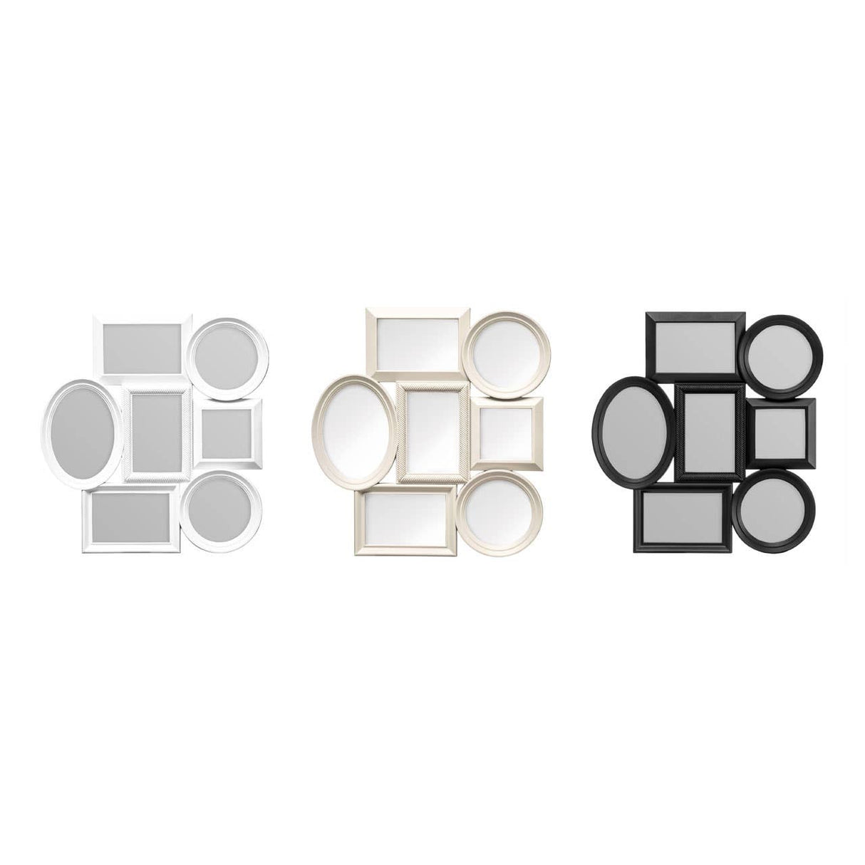 Black Plain 7 Photo Frame