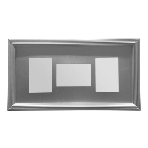 Maren Silver 3 Photo Multi Photo Frame