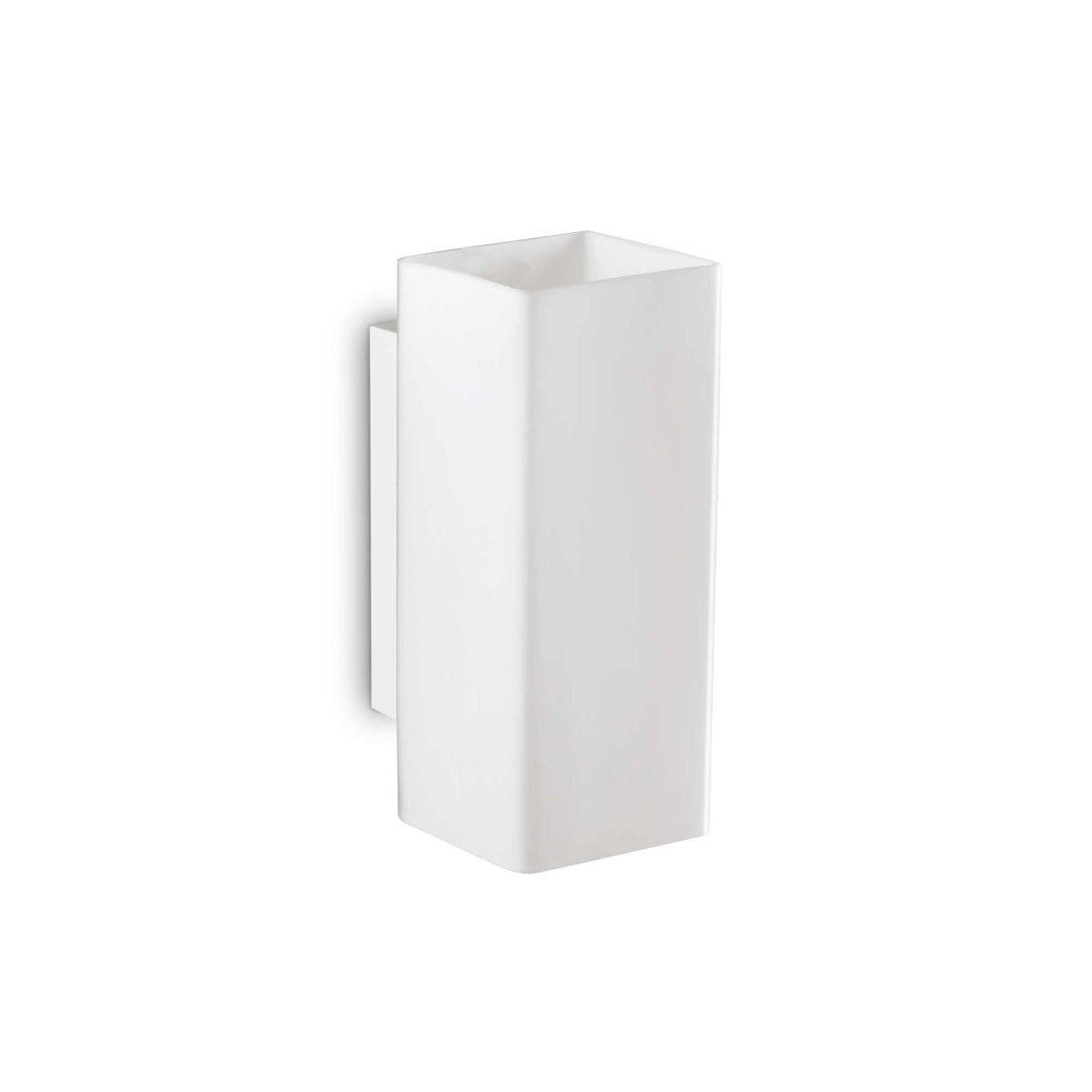 Modern Double Bulb Square Wall Sconce