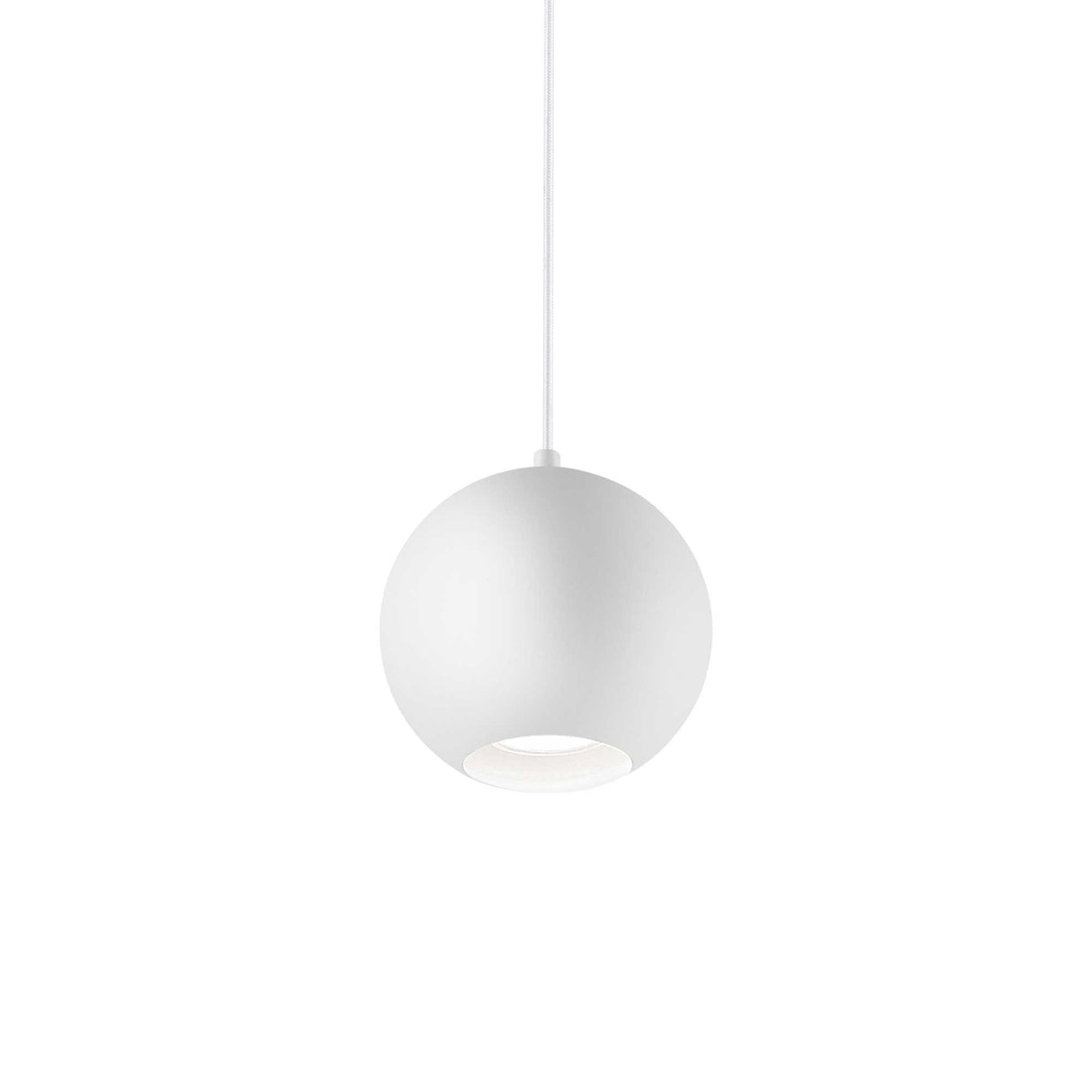 Elegant White MR JACK Pendant Light with Single Bulb