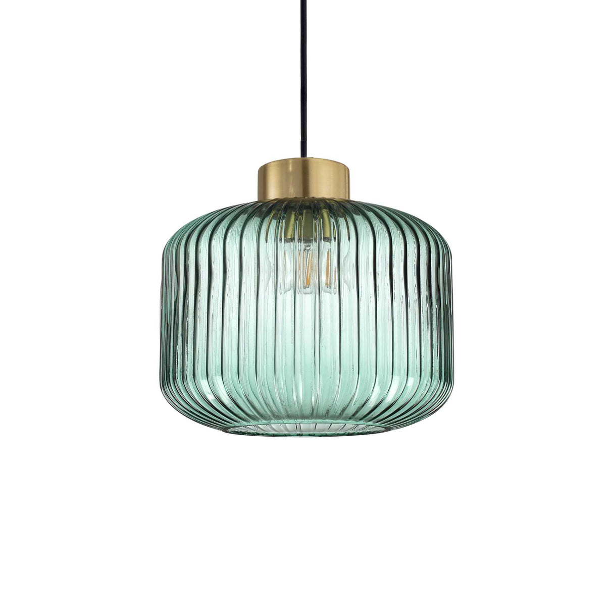 Verde Glow Single Bulb Pendant Light