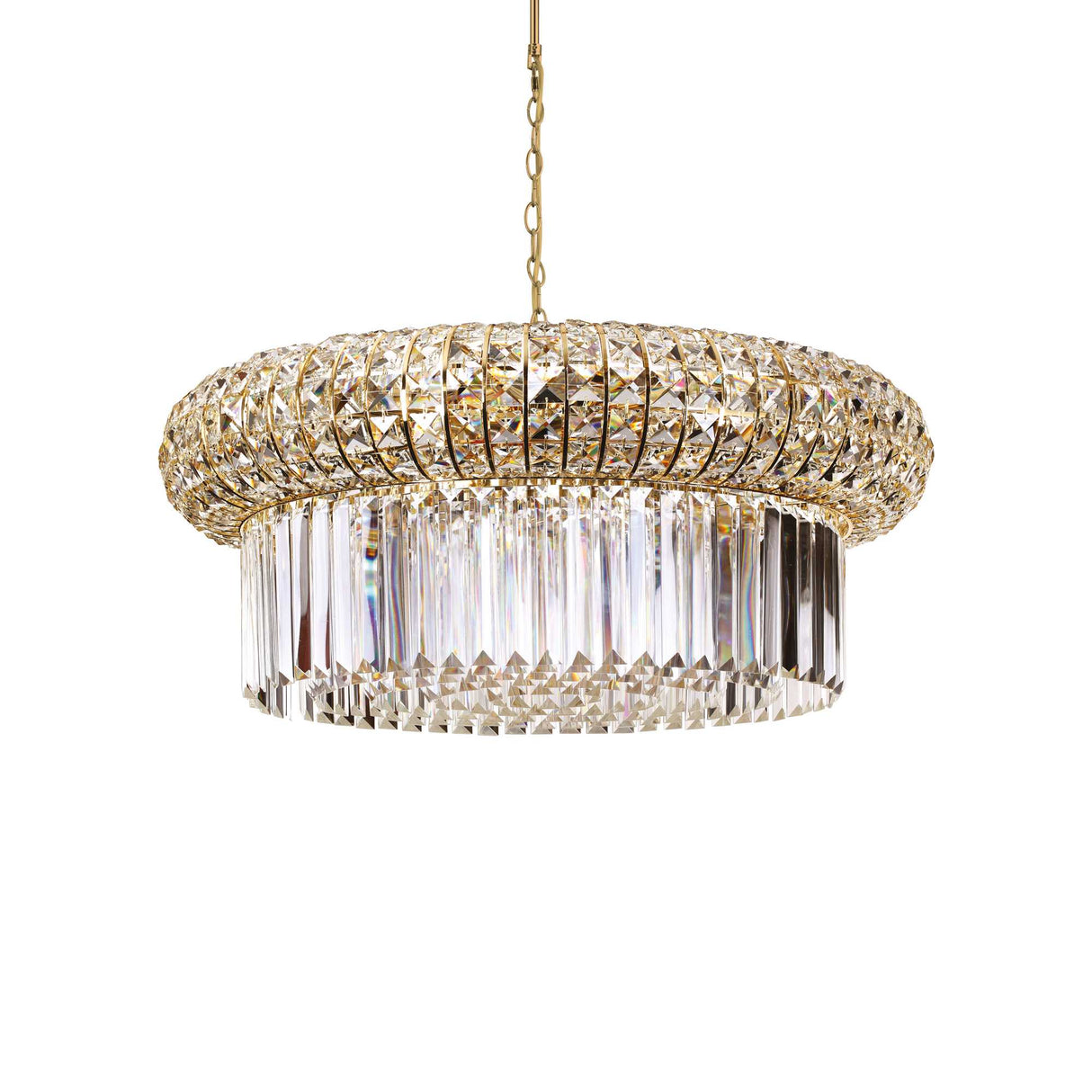 Radiant Symphony: 16-Light Nabucco Pendant